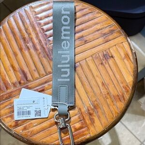 lululemon athletica Never Lost Keychain - White